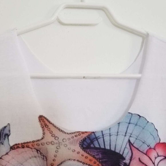 Ariel little mermaid dreamy print tank top - Picture 6 of 8